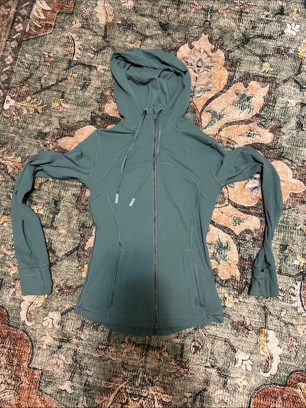 lululemon athletica define Teal Full-Zip Hooded Jacket
